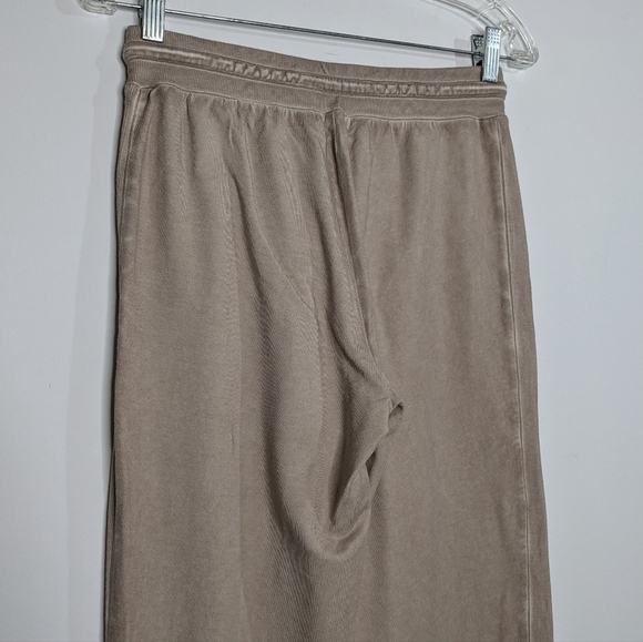 Barefoot Dreams Malibu Collection tan jogger sweatpant XS - Picture 7 of 13